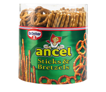 Ancel Biscuits Apritifs Sticks et Bretzels 300 g