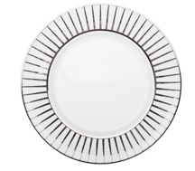 ASSIETTE PLATE ROND BOREAL ECLAT